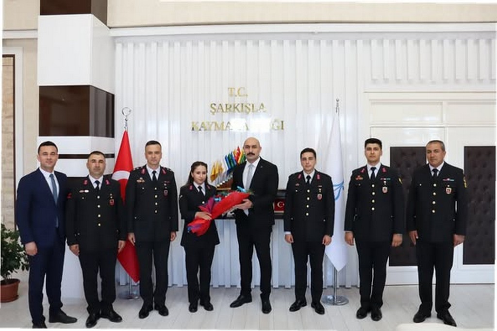 Jandarma Teşkilatımızın 186. Kuruluş Yıldönümü Münasebetiyle Makama Ziyaret Gerçekleştirildi